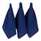 DII® Blue Recycled Cotton Waffle Dish Towels, 6ct.